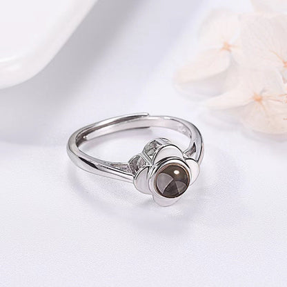 Four - leaf Clover Projection Ring - NB Accessories