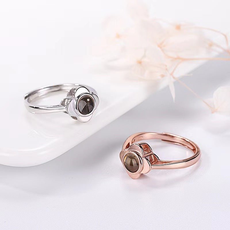 Four - leaf Clover Projection Ring - NB Accessories