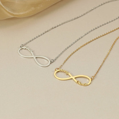 Infinity Loop Customizable Necklace - NB Accessories