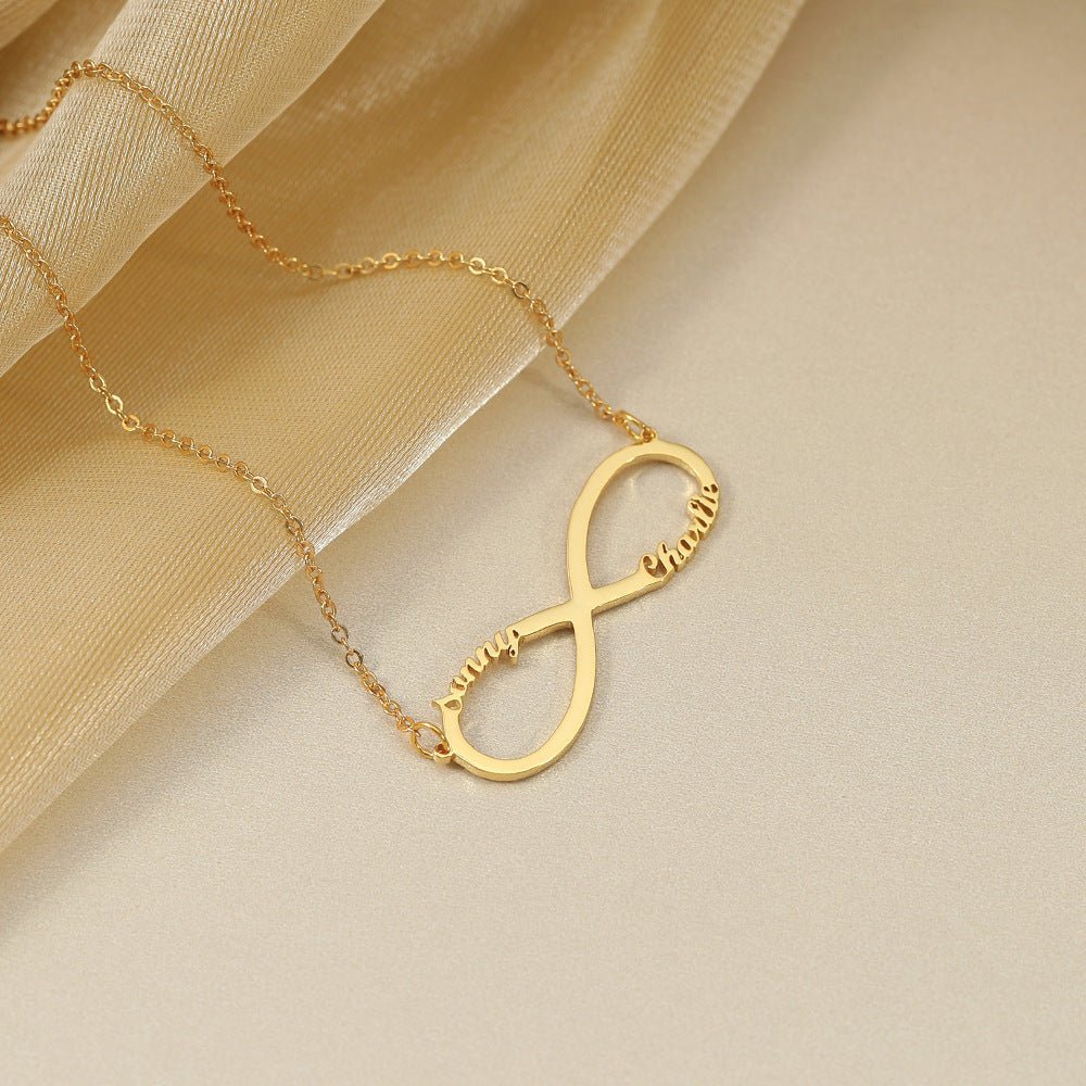 Infinity Loop Customizable Necklace - NB Accessories